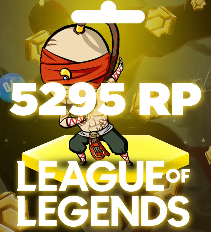 League Of Legends 5295 RP